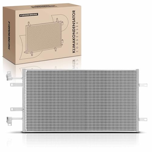 Frankberg Kondensator Klimaanlage Kompatibel mit Primastar Bus X83 2.0L 2006-2014 Vivaro Combi J7 2.0L 2.5L 2006-2014 Trafic II Bus JL 2.0L 2.5L 2006-2022 Replace# 8200465489