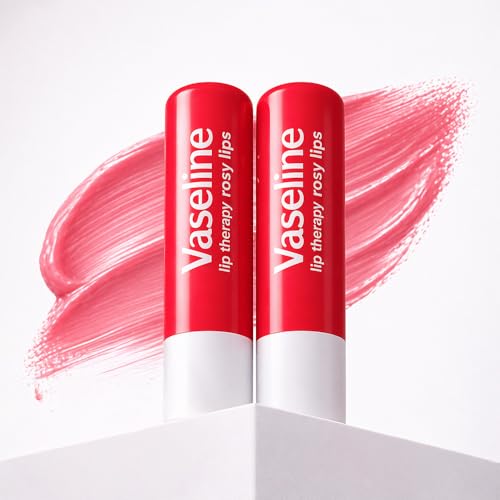 Image of Vaseline Lip Care Rosy Lips Tinted Lip Balm Stick 4.8g (Pack of 2)