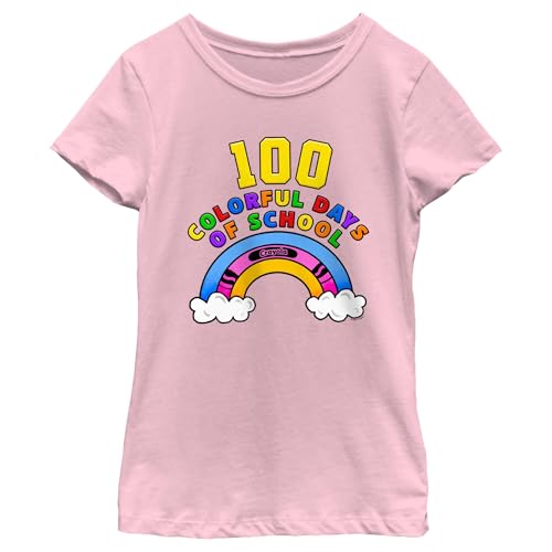 Girl's Crayola 100 Colorful Days of School T-Shirt