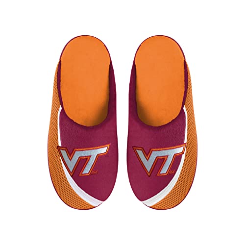 Image of FOCO Men's NCAA 2022 Big Logo Color Edge Slipper