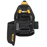 ToughBuilt - Tape Measure/Utility Knife Pouch + Notebook & Pencil - 7 Pockets and Loops, Notebook Pocket, Plastic-lined Knife Pocket (Patented ClipTech Hub & Belts) (TB-CT-25X)