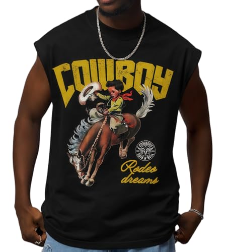 Sopula Studio Mens Graphic Tank Tops Oversized Shirts Y2K Cotton Sleeveless Printed Streetwear Tees Unisex