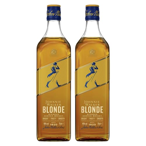 KIT 02 JOHNNIE WALKER BLONDE BLENDED SCOTCH WHISKY 750ML
