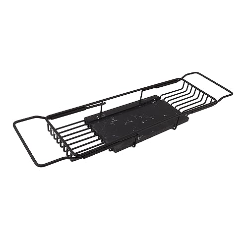 Plateau de baignoire extensible réglable en acier inoxydable