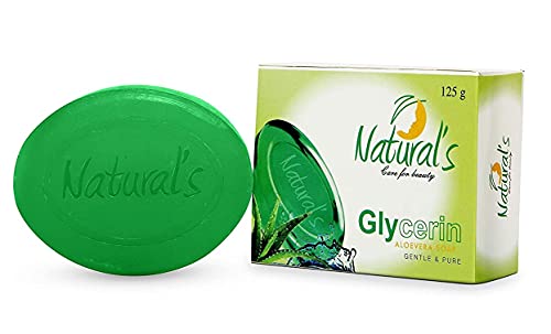 Natural's Care For Beauty Ayurvedic Glycerin Alovera Soap- 125 gm (Pack of 4)