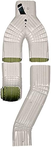 Aquabarrel Inline Downspout Diverter (3x4, Almond)