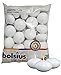 Bolsius Candele galleggianti Decorative, Cera, Bianco, 4.5cm w X 3cm h, 20 unità