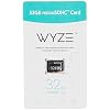 Wyze Expandable Storage 32GB MicroSDHC Card Class 10, Black