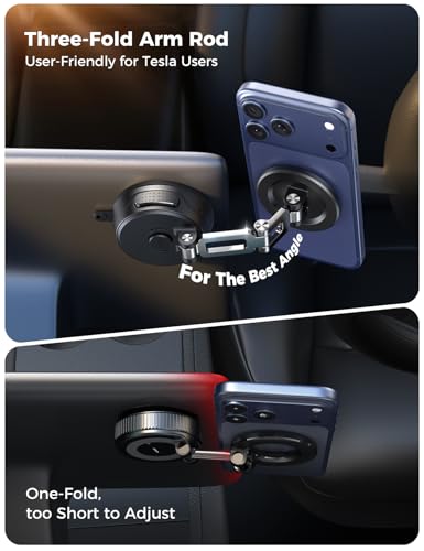 JOYROOM Tri-Fold Magnetic Phone Car Mount w/ 360° Rotation - image 2