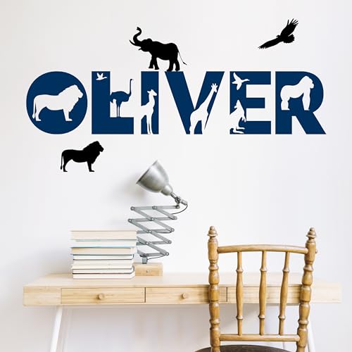 Vinilo Decorativo Safari Personalizado para Pared miniatura 2