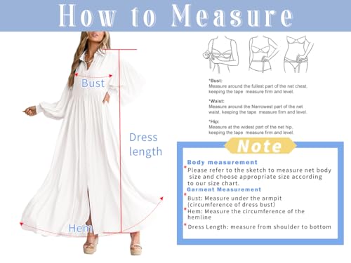 Image of chouyatou Women's Casual Long Sleeve Button Down Shirt Dress Elegant Pleated Flowy Swing Maxi Dress