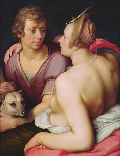 Cuadro de Venus y Adonis de Cornelis Cornelisz para dar vida a las paredes vacías
