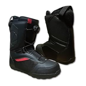 30cm スノーボードブーツ　メンズ　ビックサイズ 黒色ブラック　初心者格安特価 30cm スノーボードブーツ メンズ ビックサイズ 黒色ブラック