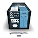 Produktbild TOX Holzbauschrauben TIMBR SK 4,5 x 60 mm, blau verzinkt mit Senkkopf, TX25, Schrauben für leichtes Eindrehen und bündige Montagen im Holzbau, 200 Stück im Karton, inkl. 1x Bit, 112040414560