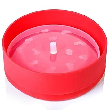 ELECTROPRIME Popcorn Microwave Silicone Foldable Red Kitchen Easy Tools DIY Popcorn Buck M2G8