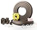 Table Corner Guard -The Largest Set Corner Bumpers - 20Ft Longest Tape Edge Bumpers-8 Corner Cushions - as Bonus Door Stopper and Electric Plug Protectors It's Safety of the Child Brown Color