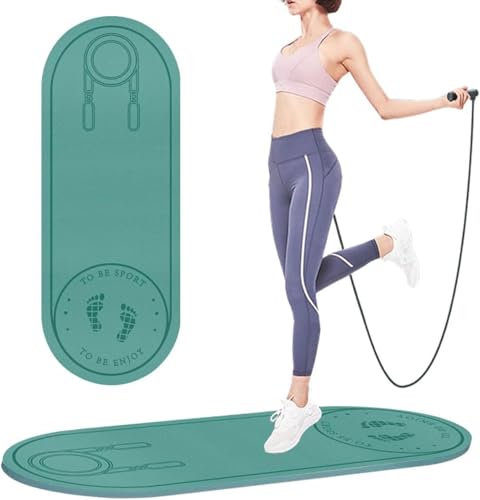 ꒵у}bg Op ~ߖh K}bg ߐ܂ 8mm TPEf Ռz ^ ɗD Wv[vpbh ^ю[₷ (140cm*66cm*8mm,O[)