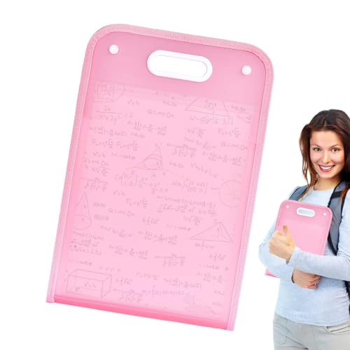 Organizador de documentos tipo folio, organizador de documentos de 13 cuadrados, carpeta de archivos sólida, organizador de carpetas de archivos de acordeón para estudiantes, negocios, médicos