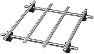 Ikea Lamplig Stainless Steel Trivet - Pot and Pan Worktop Stand 18cm x 18 cm, Silver, One Size, 001.860.41