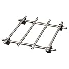 Ikea Lamplig Stainless Steel Trivet - Pot and Pan Worktop Stand 18cm x 18 cm, Silver, One Size, 001.860.41