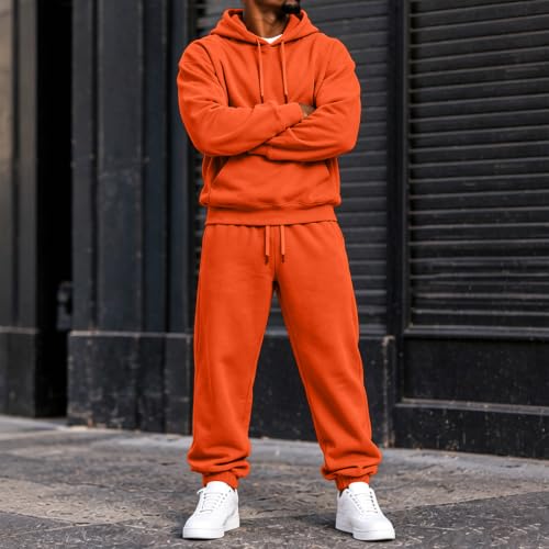 Sweatsuits for Men Oversized Jogging Sets Fall Sport Two Piece Outfit - image 6
