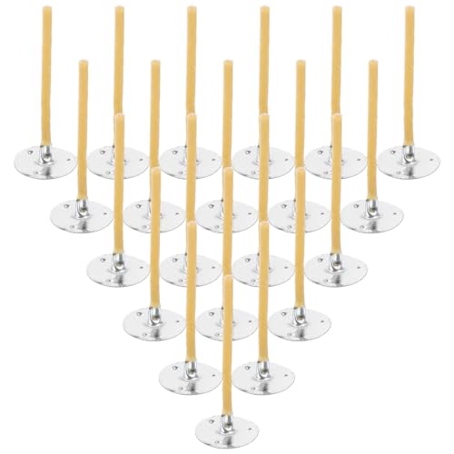 Mechas de cera de abejas para velas, 100 piezas