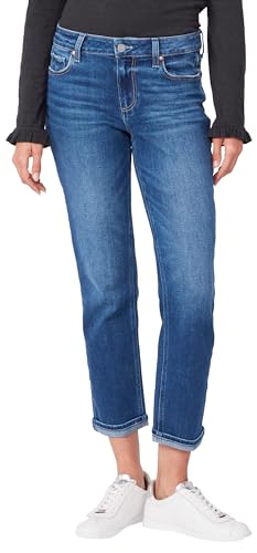 PAIGE Women's Brigitte Boyfriend Fit Mid Rise in Roam
