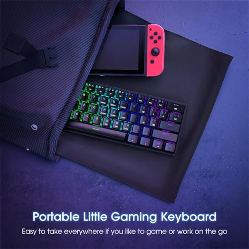 Teclado Mecánico Diyeeni82me0rgzy7 USB RGB 60% miniatura 5
