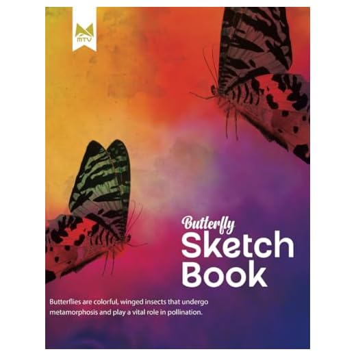 MTV Butterfly Sketch Book