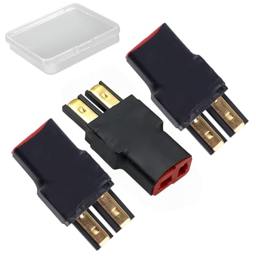Adaptateur T femelle vers TRX mâle en lot de 3 pièces pour modélisme RC