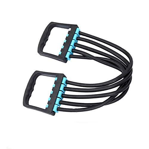 3NH® FEWIYONI Multi-Function Rubber Rally Latex Puller Removable Chest Expander Yoga Supplies Multi-Function Pull Rope Color Black-image-7