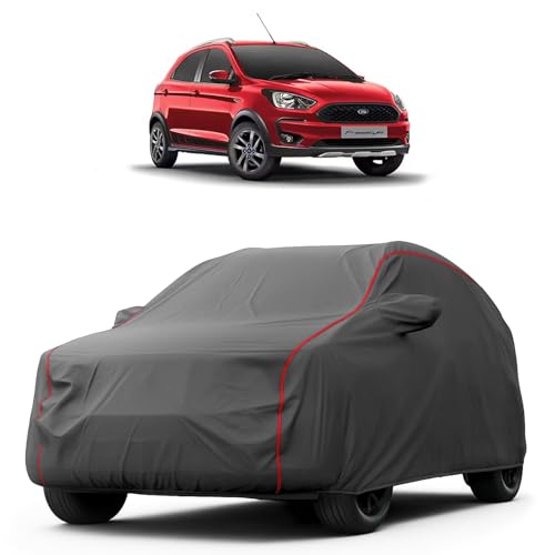 Image of Heavy-Duty Car Cover for Compatible with Ford Freestyle (2018 to 2025 All Models) Deluxe Car Protection Cover - Waterproof & UV-Resistant All-Season Exterior Protection