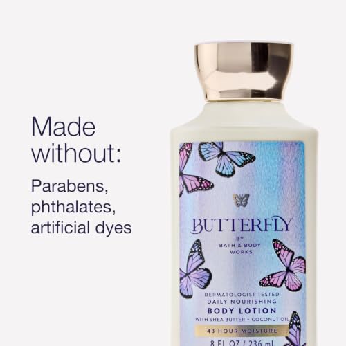 Bath & Body Works Body Lotion, Butterfly Scent, 8 fl oz, 2 Pack - image 8
