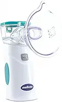 Medicate Inalador Portátil Mesh Colors Verde Com Bateria Recarregável + Fonte Verde