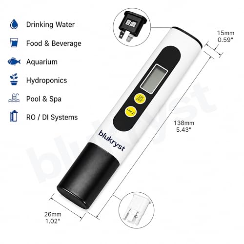 Image of TDS Meter For Water Testing Digital LCD display TDS Meter PPM Tester 1pcs