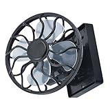 DECORNIJIA 1個 ソーラーファン 省エネクーラーファン 環境にやさしい扇風機