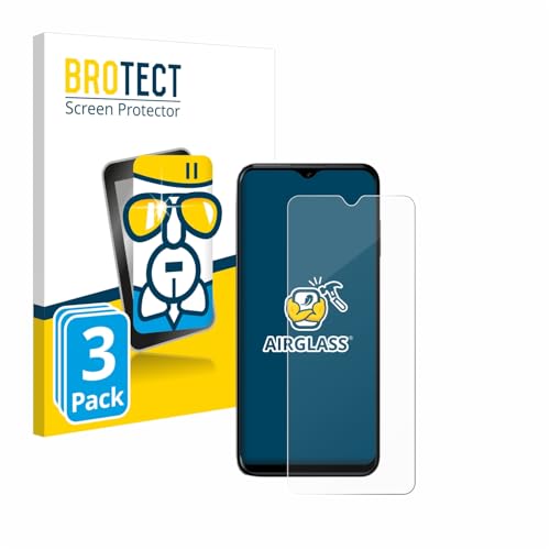 BROTECT (3 Stück Schutzglas für Nokia G60 5G Schutzfolie Made in Germany Panzer Folie Glas Bildschirmschutz [Kratzfest 9H, Anti-Fingerprint]