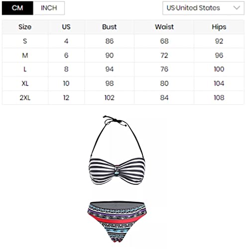Maillots de bain tankini de plage à rayures pour vos vacances d'été