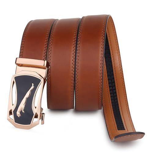 Image of ZORO Men's Vegan Leather Belt for Men, Formal /Casual,Autolock| Fit on up to 38 Inches Waist size (Free Size)
