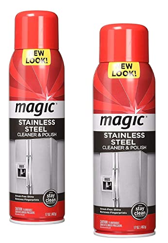 Limpiador para acero inoxidable Weiman Magic 17 oz 2 pack miniatura 3