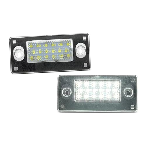 Plafón LED matrícula para Audi S3 8L y A4 B5 iluminación en viajes nocturnos