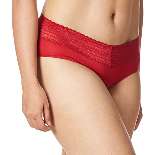 Image of Warner's womens No Pinching No Problems Dig-free Comfort Waist With Lace Microfiber Hipster 5609j