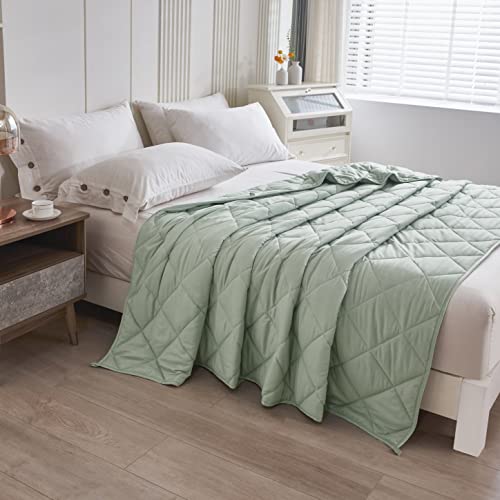 Weighted Blanket King Size 50Lbs 88X96 - The Heaviest Weighted Blanket For Couples On The Market - 400 Thread Count Ultra Soft - Perfect For California King Beds 50 Lbs #TOP6