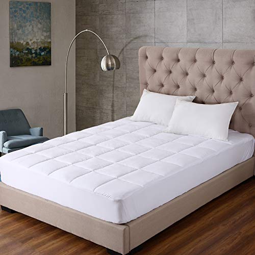 Lotus Home Microfiber Water And Stain Resistant Mattress Pad, California King #TOP2