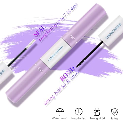 Cluster Lashes Extensions Kit 240 Pcs D Curl Individual Lashes 30D+40D 10-16mm Mixed DIY Lashes Volume Fluffy False Eyelashes with Bond and Seal Applicator at Home Lashes Kit (30D+40D) - Image 4