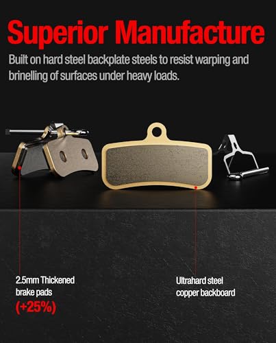 Image of Disc Brake Pads for Talaria Sting R MX3 MX4,Segway X160 X260,SURRON Light Bee X,SUPER73 RX Mojave RSD X Brake Pads Fits Ebike /Electric Dirt Bike /Motorcycle