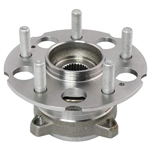 Image of TRQ Rear Left and Right Wheel Bearing and Hub Assembly Set 2 Piece Compatible with 2010-2011 Honda Accord Crosstour AWD 2012-2015 Crosstour AWD