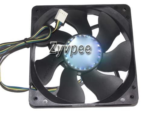 Zyvpee® 12cm A12025-20RB-4CP-F1 12V 120mm 0.32A DF1202512RFHN 4Wire Computer Case Fan