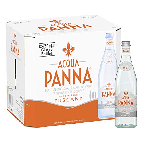 Acqua Panna Still Natural Mineral Water Glass 12x750ml