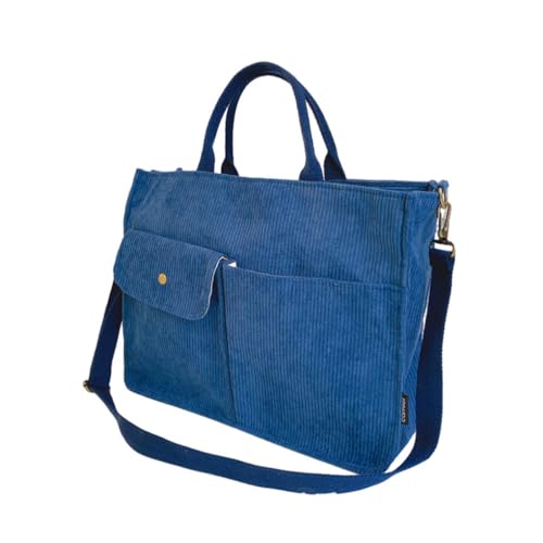 osiuujkw Manténgase organizado y a la moda con gran capacidad bolso de hombro bolso de mensajero bolso cruzado de pana bolsos de mano, Azul marino osiuujkw Manténgase organizado y a la moda con gran capacidad bolso de hombro bolso de mensajero bolso cruzado de pana bolsos de mano, Azul marino